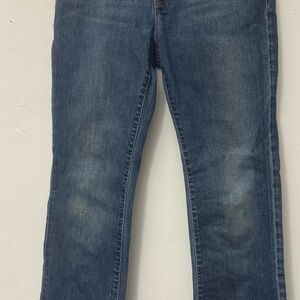 GAP Women's Straight Leg Blue Jeans